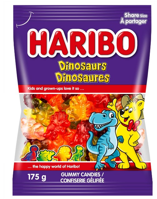 HARIBO DINOSAUR GUMMY [175 GR]