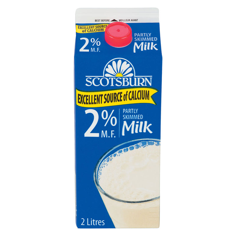 SCOTSBURN MILK 2% CARTON [2 LT]