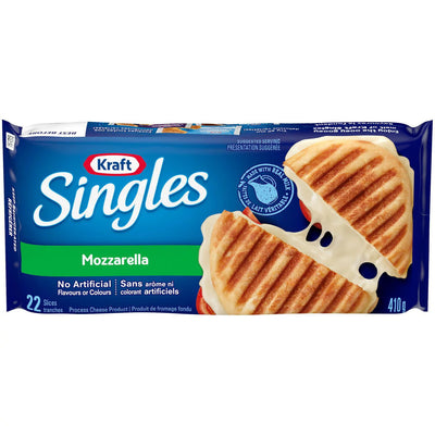 KRAFT SGL SLICE MOZZARELLA [450 GM]