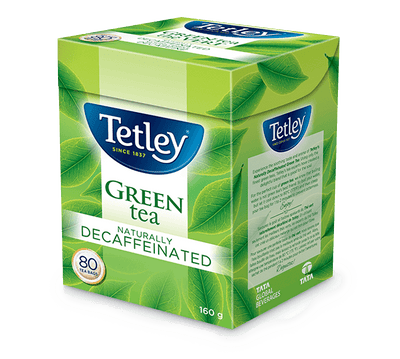 TETLEY GREEN DECAF TEA [48 PK]
