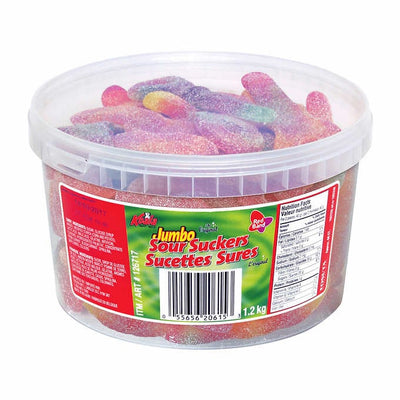 RED BRAND JUMBO SOUR SUCKERS [1.2 kg]
