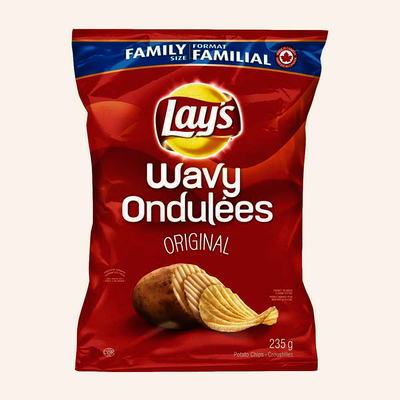 LAYS WAVY ORIGINAL [235 GR] - 2 for $8.50