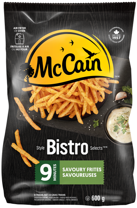 MCCAIN BISTRO 9 MIN SAV FRIES [600 GR]