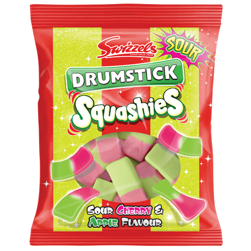 SQUASHIES CANDY CHERRY APPLE [160 GR]