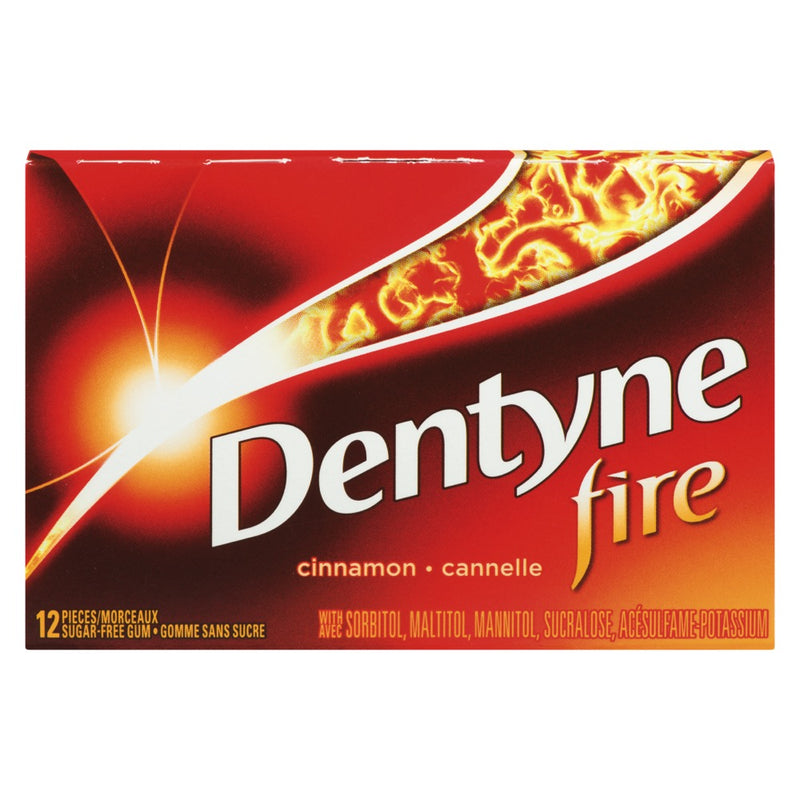 DENTYNE FIRE CINNAMON GUM [12 GM]