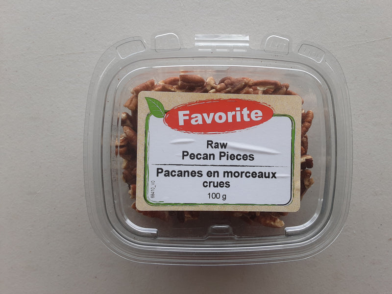 FAVORITE RAW PECAN PIECES [100 g]