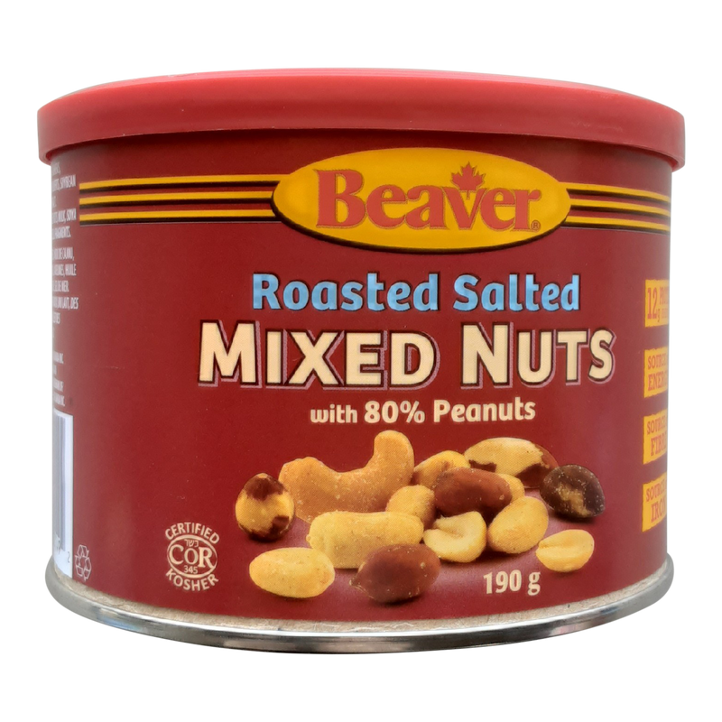 BEAVER MIXED SALTED NUTS [190 GM]