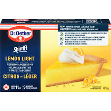 SHIRRIFF LIGHT LEMON PIE FILL [105 GM]