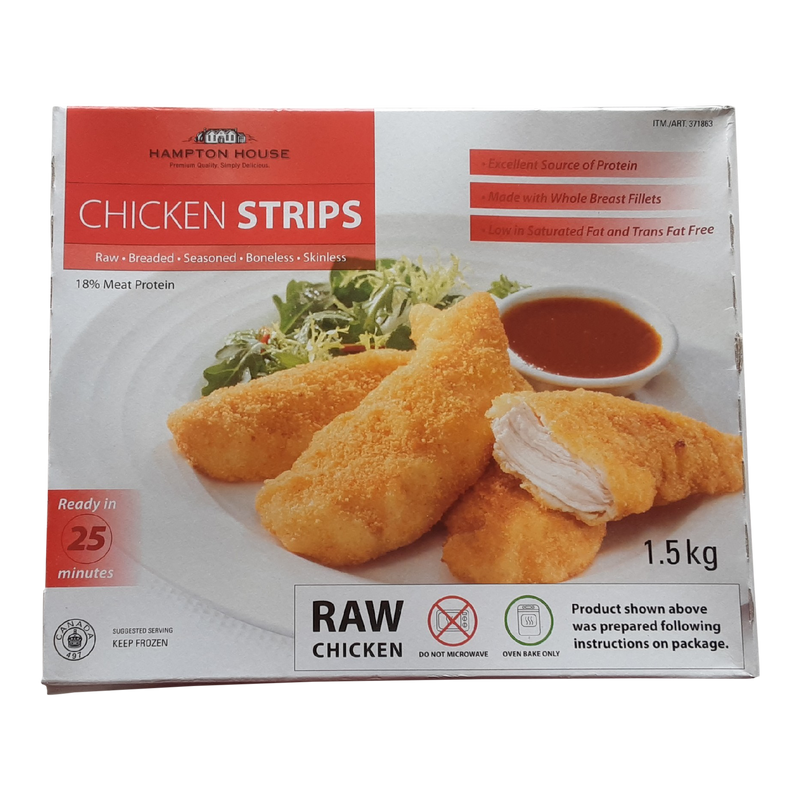 HAMPTON HOUSE CHICKEN STRIPS [1.5 kg]