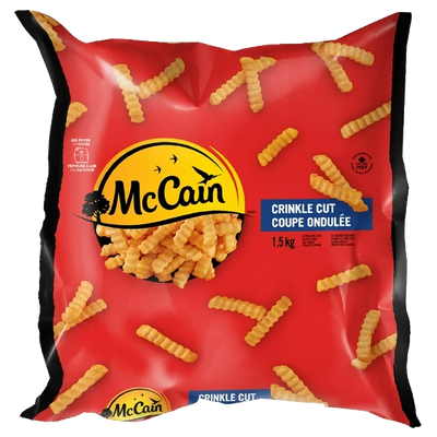 MCCAIN CRINKLE CUT REG FRIES [1.5 kg]