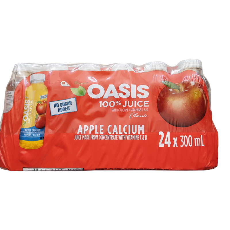 OASIS 100% APPLE JCE 24x300ml [24 PK]