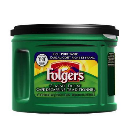 FOLGERS COFFEE DECAF