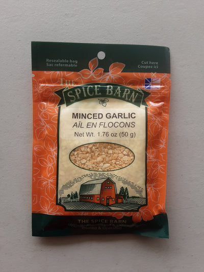 SPICE BARN GARLIC MINCED [50 GM]