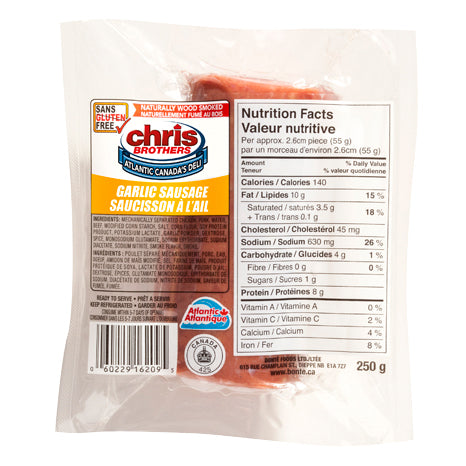 CHRIS BROS GARLIC COIL [250 GM]