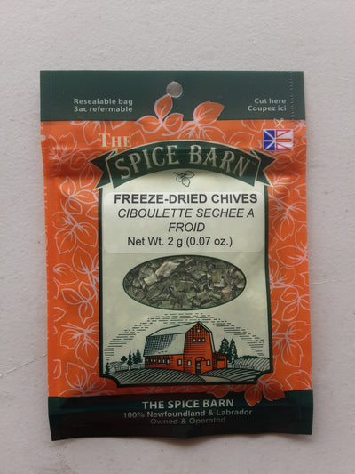 SPICE BARN CHIVES FRZ DRIED [2 GM]