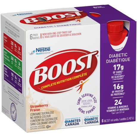BOOST DIABETIC STRAWBERRY [880 GR]