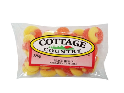 COTTAGE COUNTRY PEACH RINGS [140 GR]