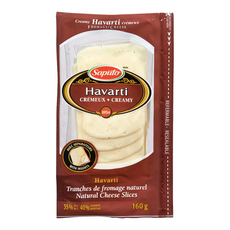 SAPUTO SLICED HAVARTI [160 GM]