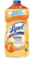 LYSOL CLEANER ORANGE [1.2 LT]