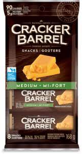 KFT CHEESE SNACKS MED CHED [168 GR]