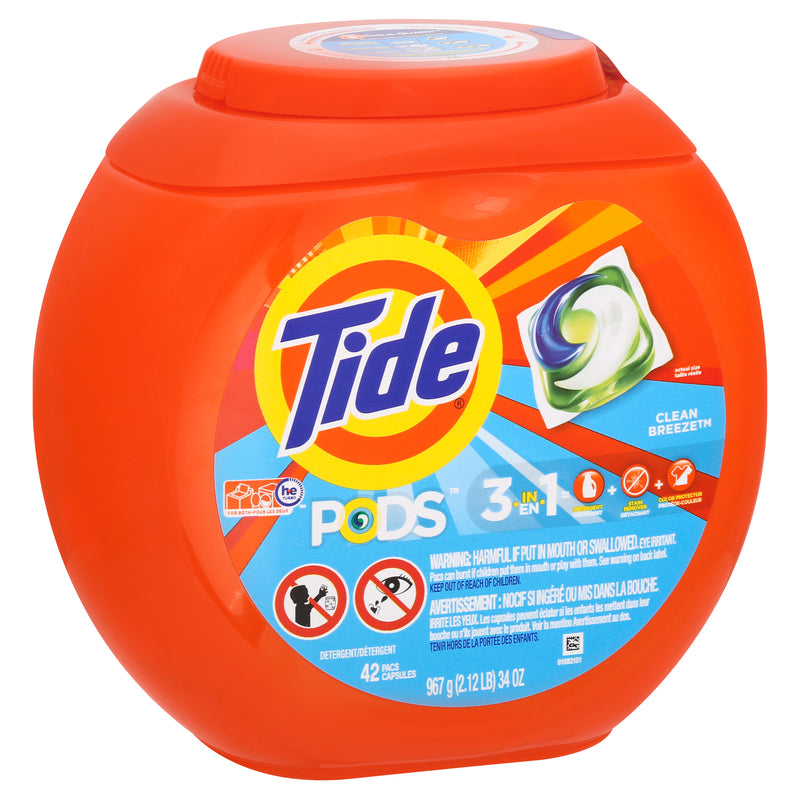 TIDE PODS CLEAN BREEZE [42 CT]