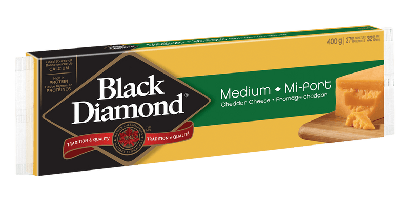 BLACK DIAMOND CHEDDAR MEDIUM [400 GM]