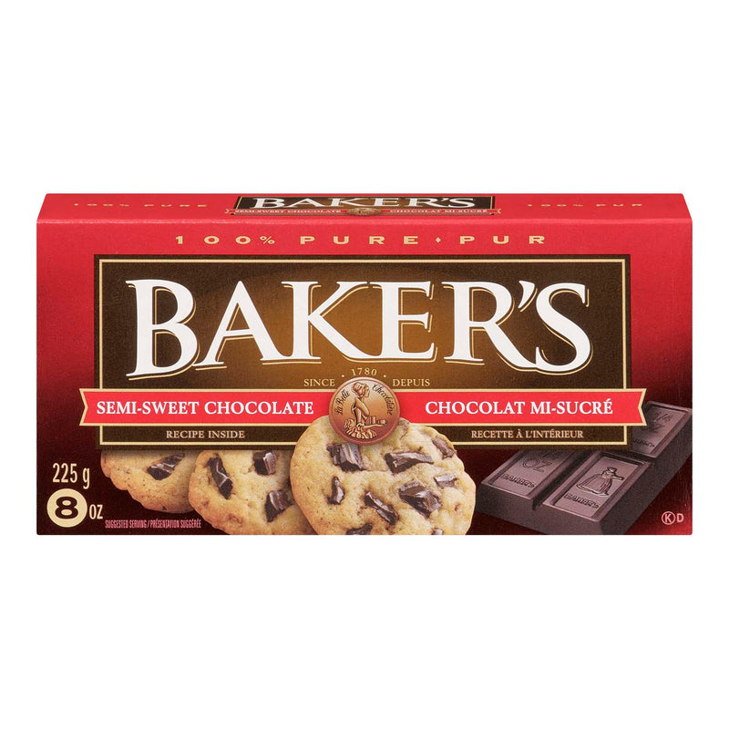 BAKERS SEMISWT CHOC [225 GM]