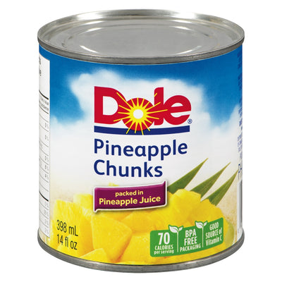 DOLE CHUNK UNSW P/APPLE [398 ml]