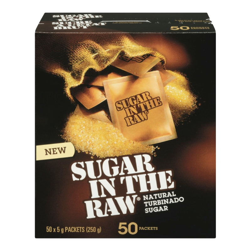 SUGAR IN THE RAW PACKETS [50 CT]