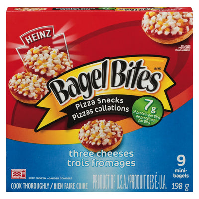 HNZ BAGEL BITE THREE CHEESE [198 GM]