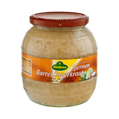 KUEHNE BARREL SAURKRAUT JAR [796 ml]