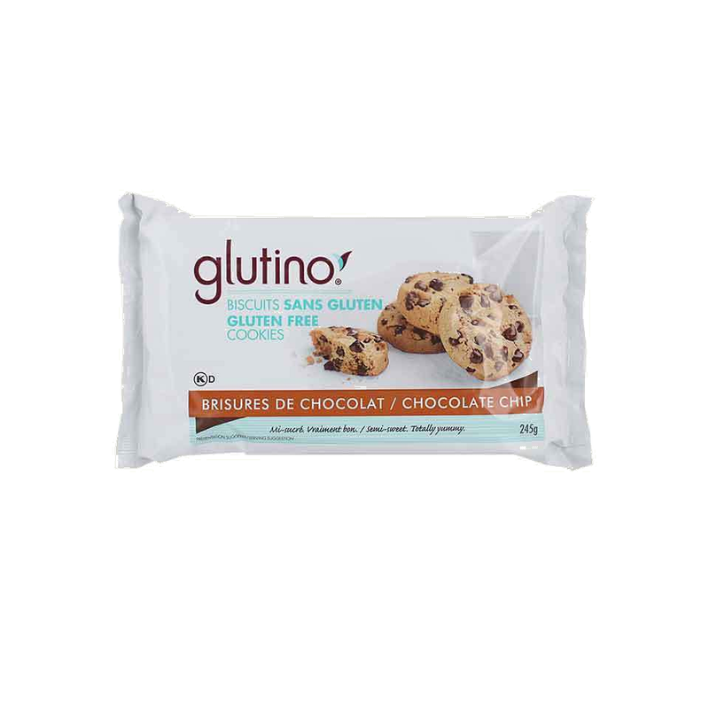 GLUTINO CHOCOLATE CHIP COOKIES [245 GR]