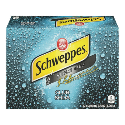 SCHWEPPES CLUB SODA 12PK [12 PK]
