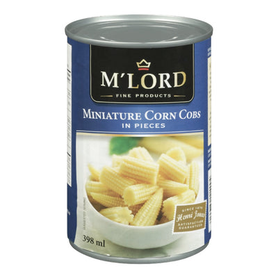 MLORD CUT MINI CORN COBS [398 ml]