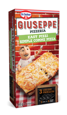 GIUSEPPE EASY PIZZI 3 CHEESE [560 GR]