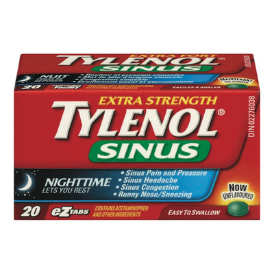 TYLENOL SINUS ES TAB NIGHTTIME [20 PK]