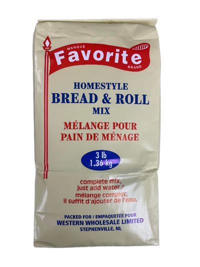FAVORITE BREAD & ROLL MIX [3 lb]