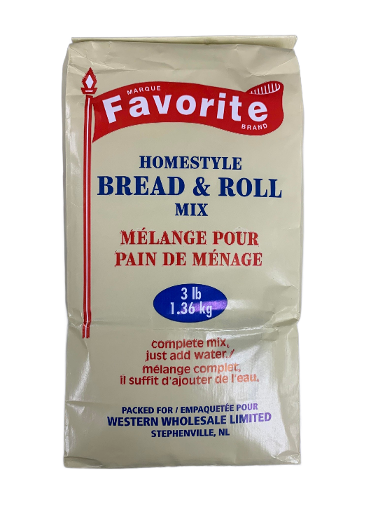 FAVORITE BREAD & ROLL MIX [3 lb]