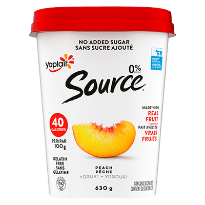 SOURCE YOGURT PEACH [630 GM]