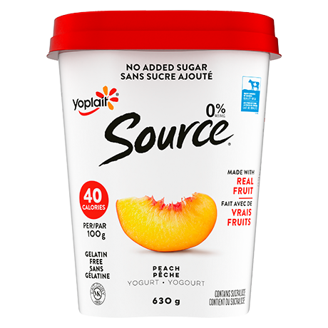 SOURCE YOGURT PEACH [630 GM]