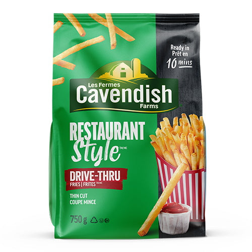 CAV REST DRIVE THRU FRIES [750 GR]