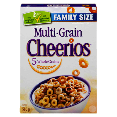 GM MULTIGRAIN CHEERIOS CEREAL [585 GR]