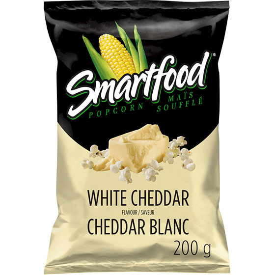 SMARTFOOD P/CORN WHITE CHED [200 GM]