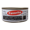 FAVORITE FLAKED LIGHT TUNA [120 GR] - 3 for $4.00