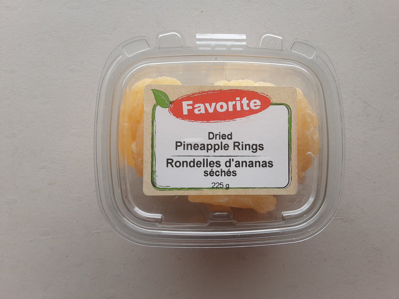 FAVORITE PINEAPPLE RINGS [225 g]