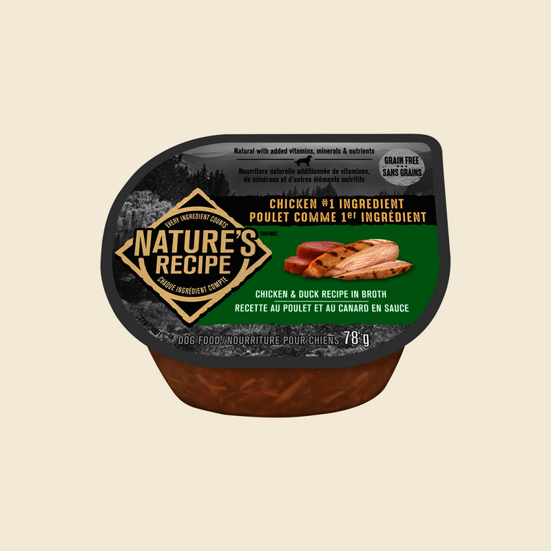 NATURE RECIPE WET CHICK & DUCK [78 GM]