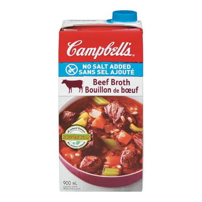 CAMPBELLS NO SALT BROTH [900 ml]