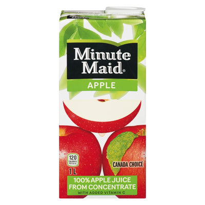 MIN MAID APPLE JUICE TETRA [1 LT]