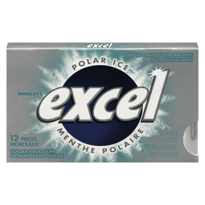 EXCEL S/FREE GUM POLAR ICE [12 PK]