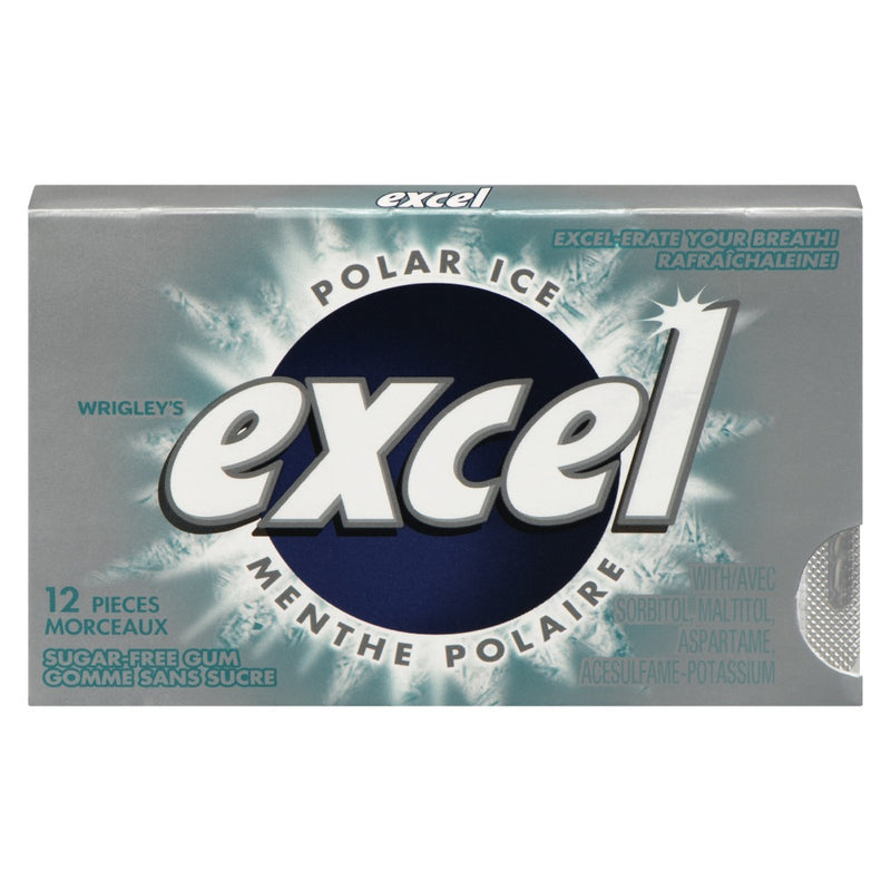 EXCEL S/FREE GUM POLAR ICE [12 PK]